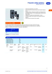Thumbnail of document Data Sheet - 8146/5-V37  Safety Switches